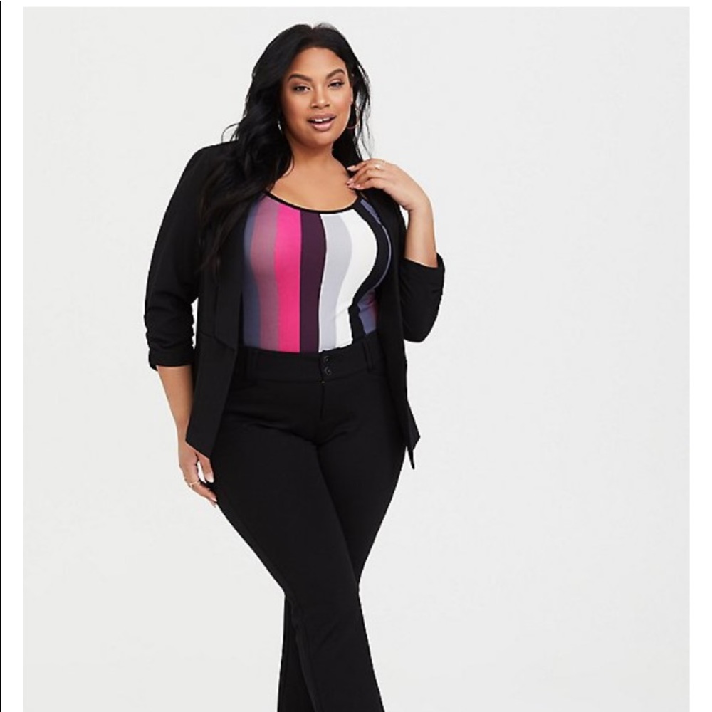 TORRID MULTI STRIPE FOXY CAMI SIZE 00